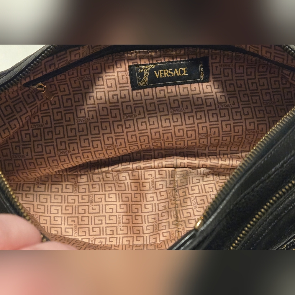 VERSACE Medusa Hobo Style Shoulder Bag - Picture 10 of 14